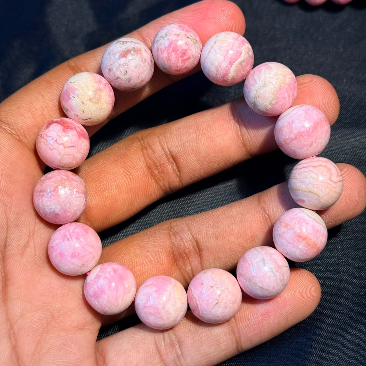 Rhodochrosite AAA Bracelet (Love & Emotional Healing)