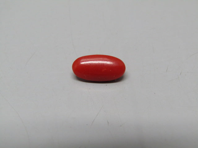 Natural Coral 1.15 Ct Japani Moonga Report No. CSP0033715