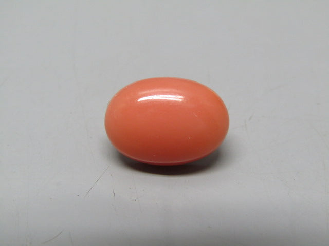 Natural Coral 5.46 Ct Japani Moonga Report No. CSP0033726