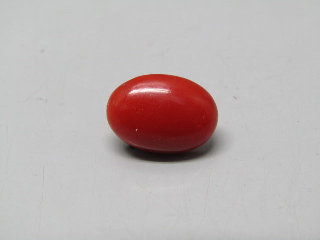 Natural Coral 4.73 Ct Japani Moonga Report No. CSP0033795