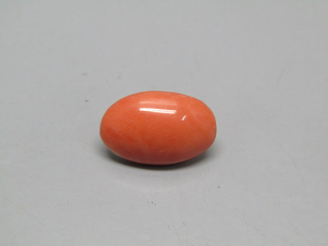 Natural Coral 6.39 Ct Japani Moonga Report No. CSP0034150
