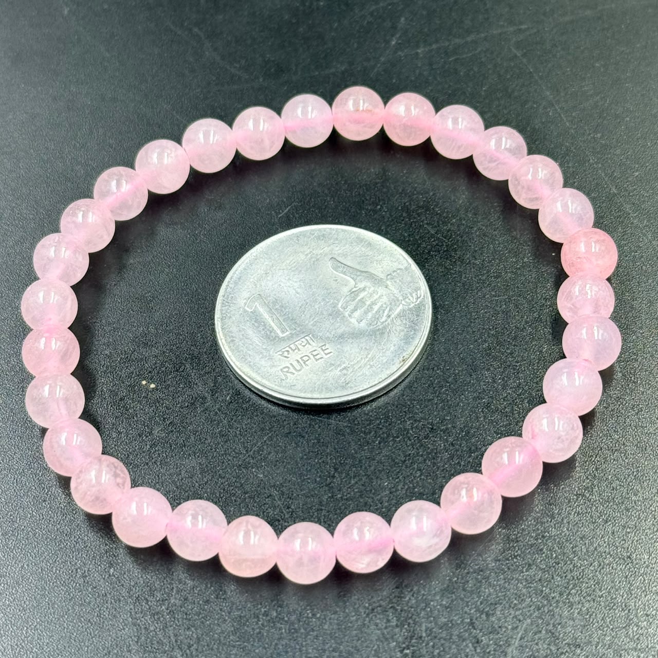 Rose Quartz AAA 6mm Bracelet (Love & Emotional Harmony)
