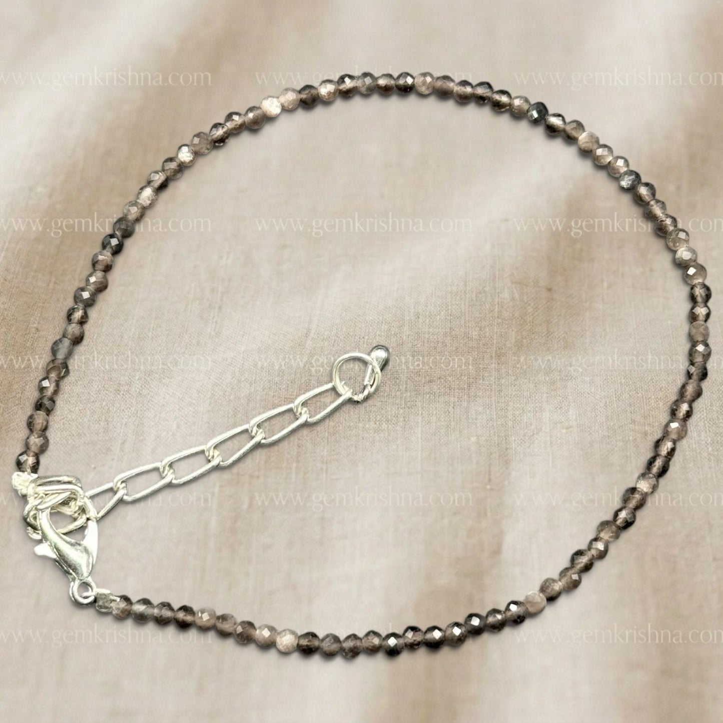 Black Onyx Anklet (Protection and Strength)