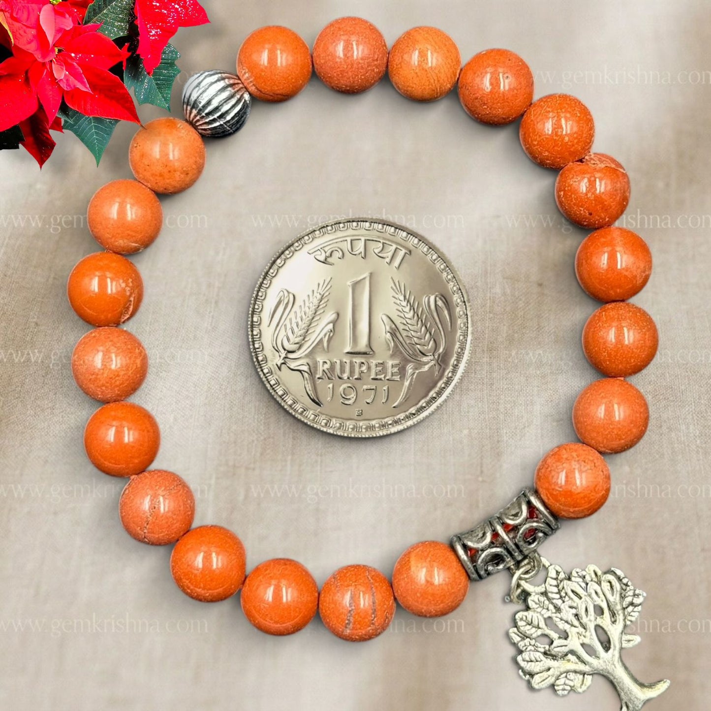 Red Jasper Bracelet (Strength and Grounding)