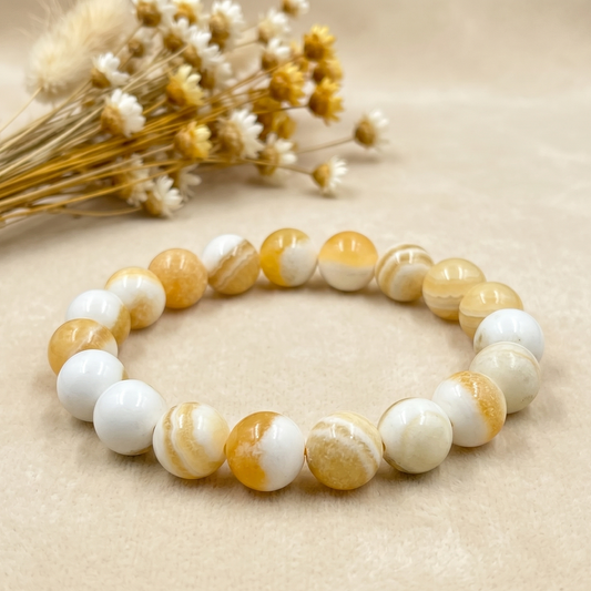Calcite Bracelet (Positivity and Emotional Balance)