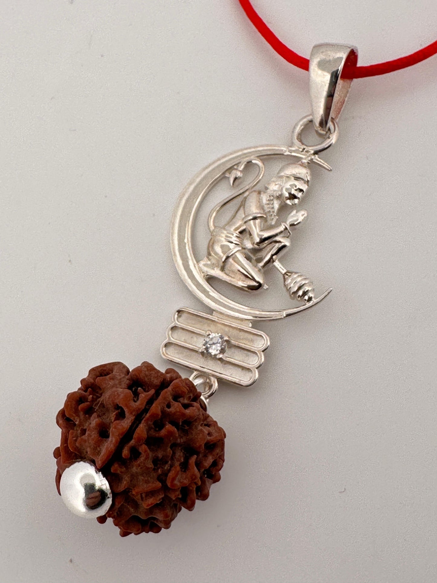Hanuman Ji Sterling Silver Locket