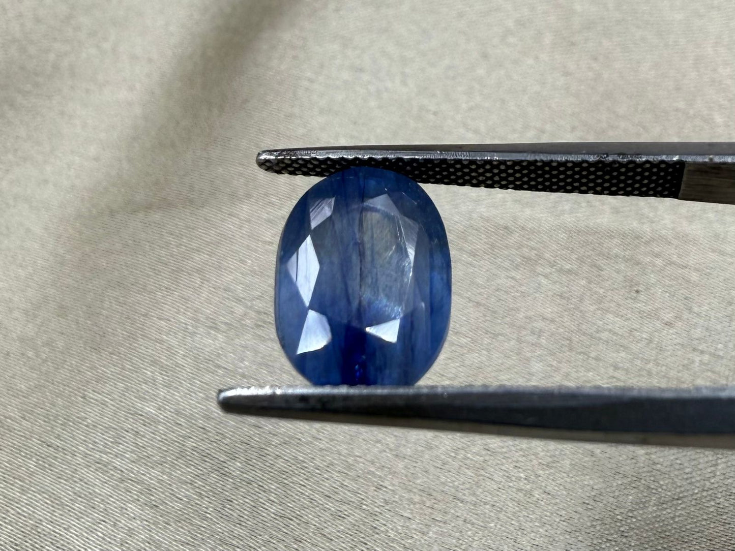 Madagascar Natural Blue Sapphire Glass Filling Treatment 6.25 carat