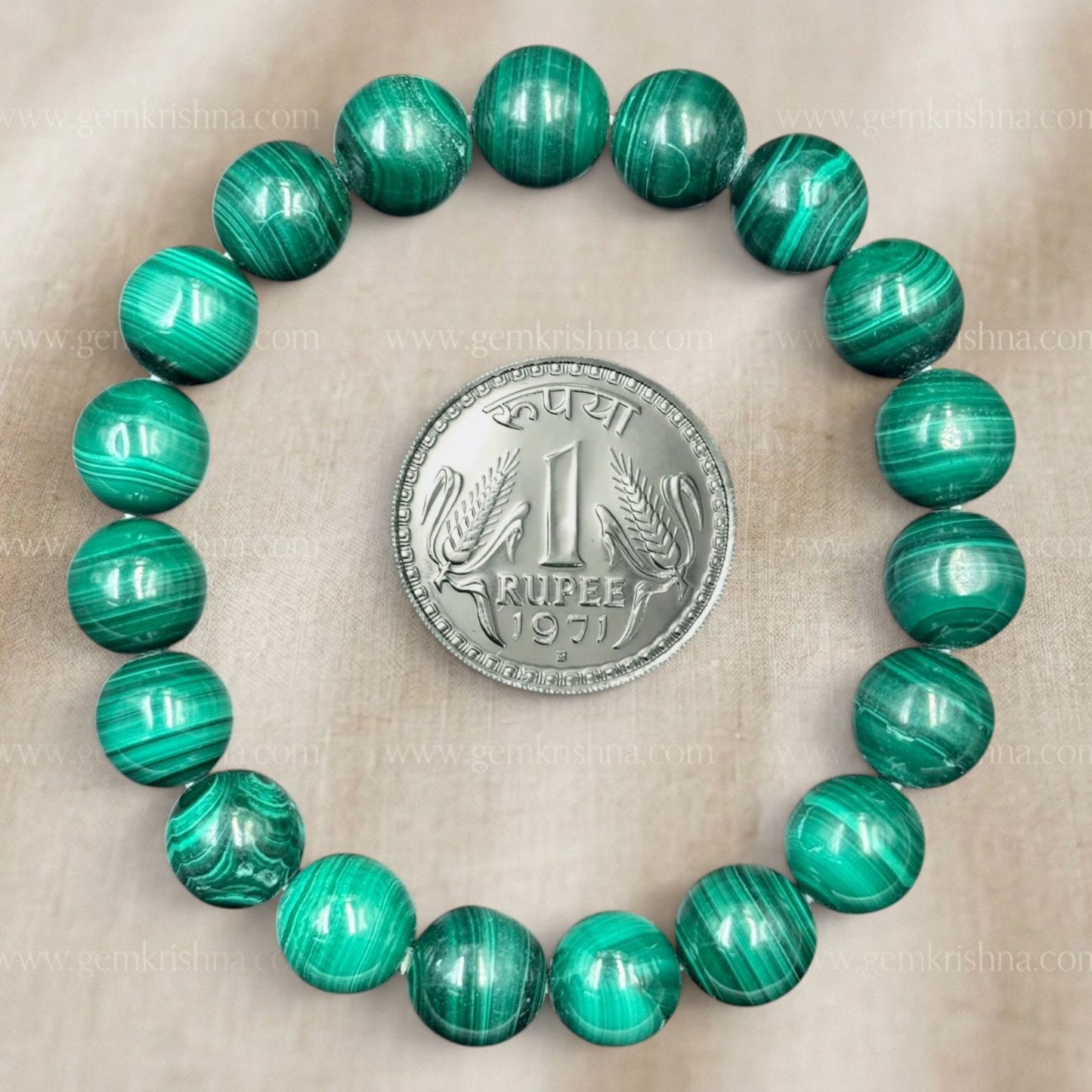 Malachite Bracelet (Transformation and Protection)