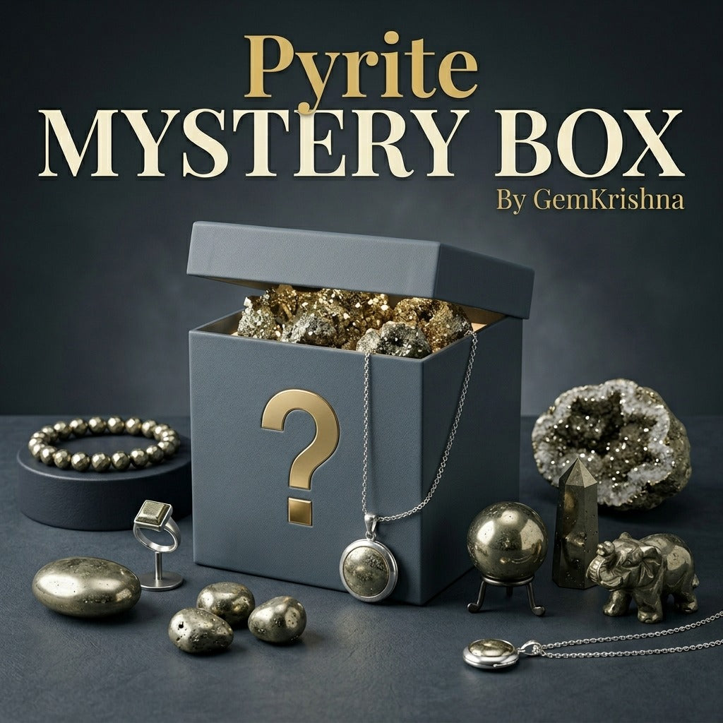 Pyrite Crystal Mystery Box (Prosperity and Confidence)