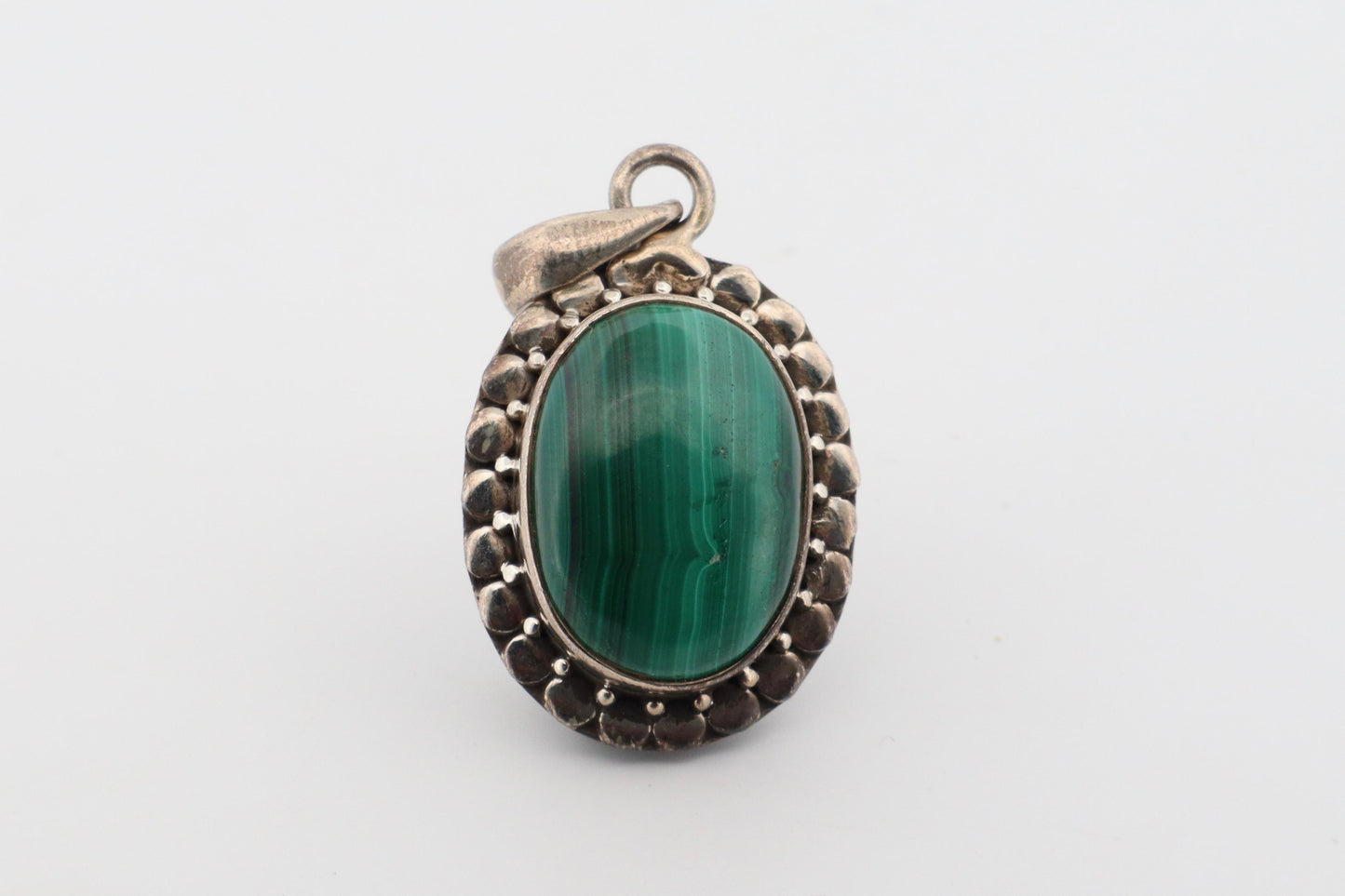 Natural Malachite Silver Lockets – For Transformation & Protection