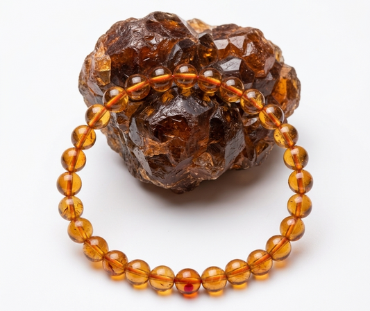 Gomed (Hessonite) Bracelet Meaning, Benefits and Healing Properties