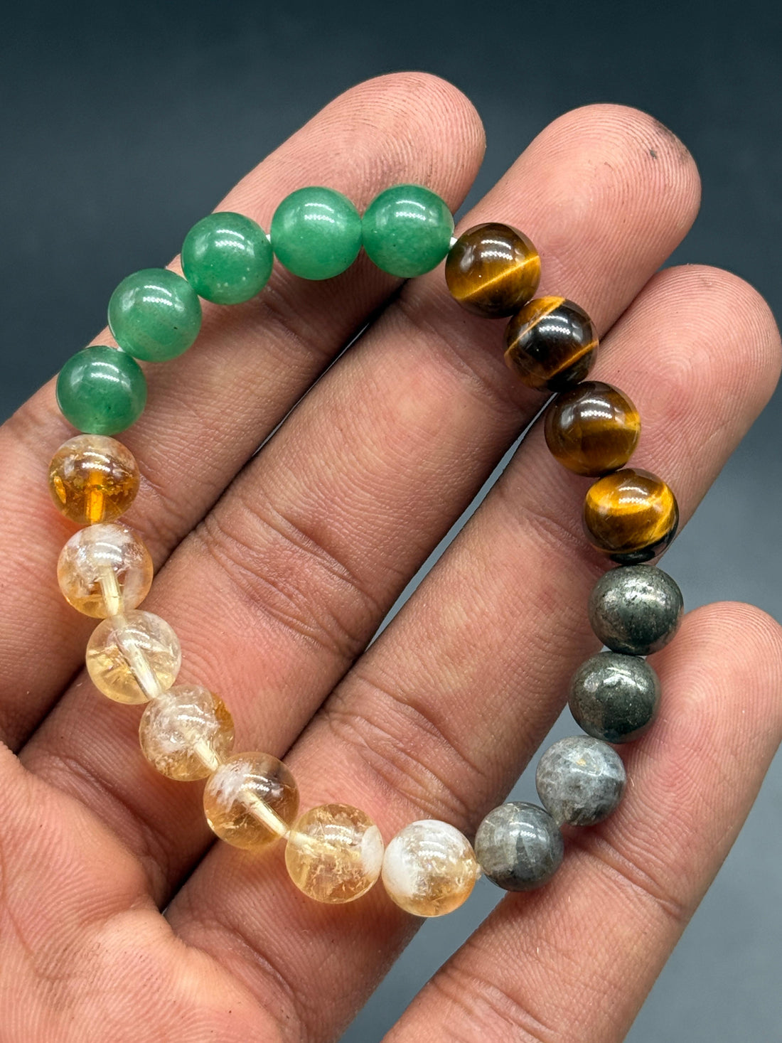 Custom Crystal Bracelet by GemKrishna