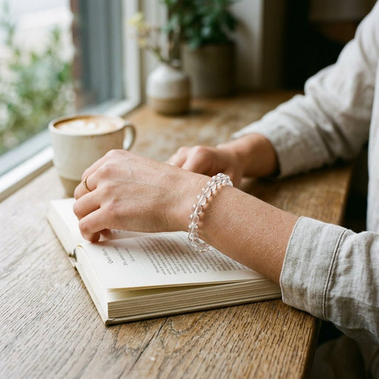 Clear Quartz Bracelet: Meaning, Benefits, Chakra Healing and Energy Amplification - GemKrishna