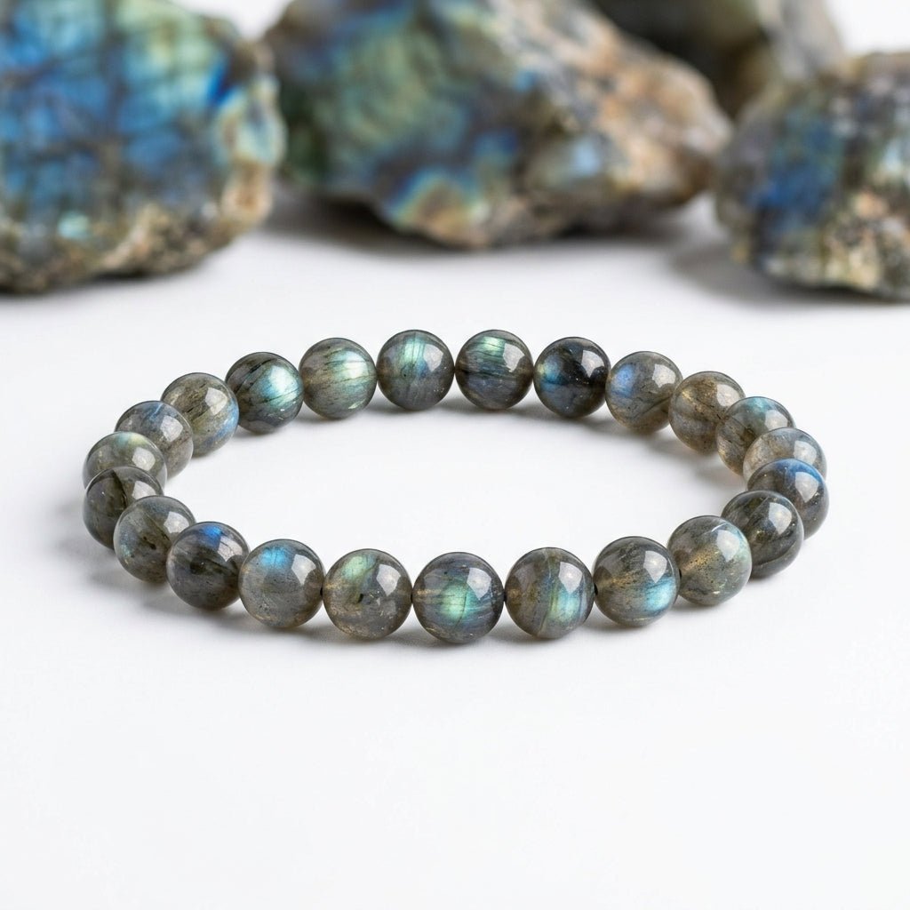 Labradorite Bracelet: Meaning, Benefits, Aura Protection and Third Eye Chakra Healing - GemKrishna
