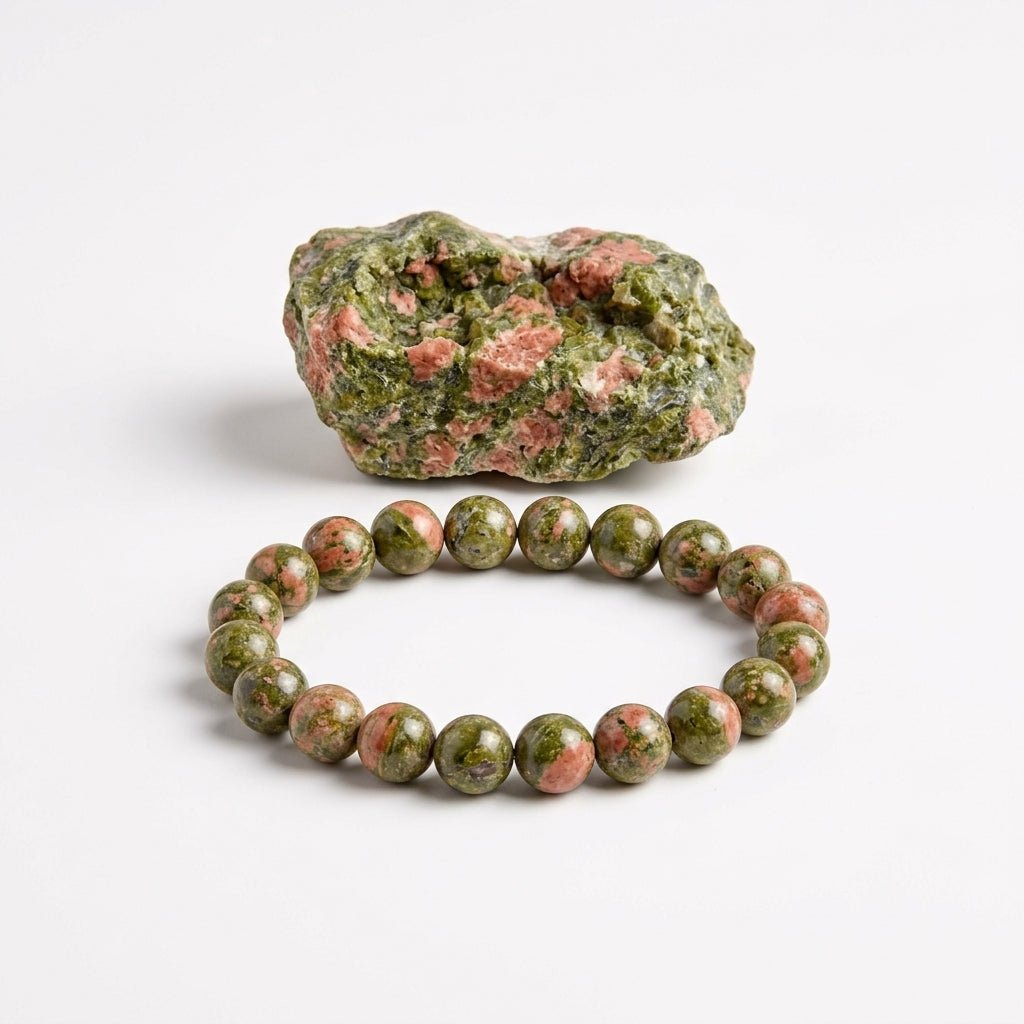 Unakite Bracelet Meaning, Benefits and Healing Properties