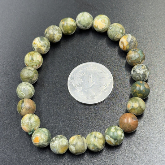 Ocean Jasper Bracelet (Joy, Emotional Healing and Inner Peace)