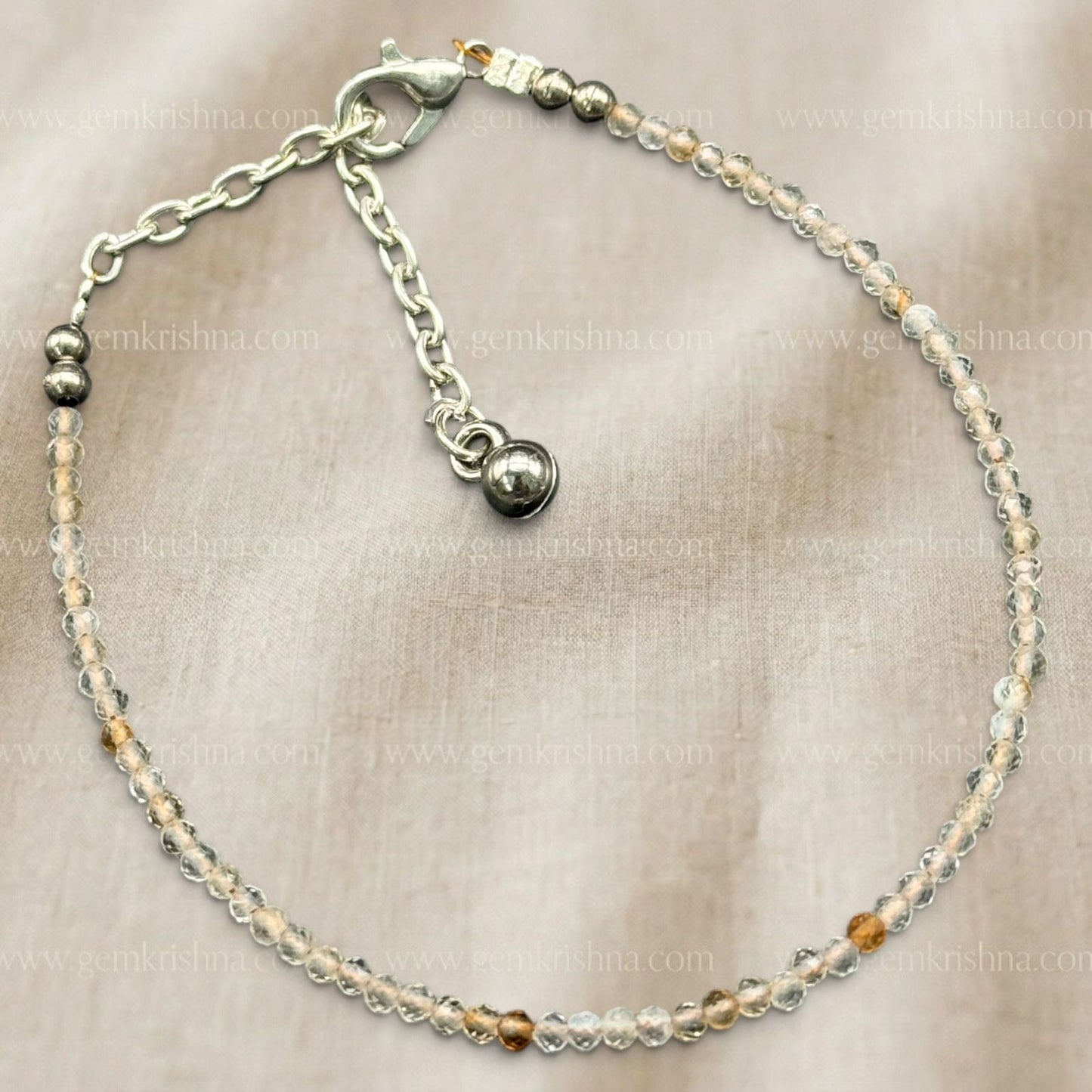 Citrine Anklet (Prosperity and Positivity)
