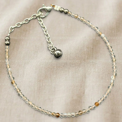 Citrine Anklet (Prosperity and Positivity)