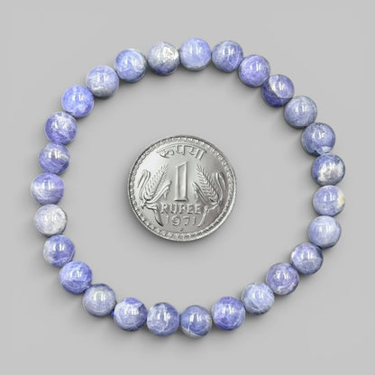 Natural Tanzanite Bracelet (Intuition and Spiritual Growth)
