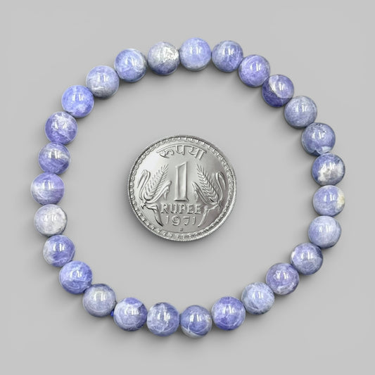 Natural Tanzanite Bracelet (Intuition and Spiritual Growth)
