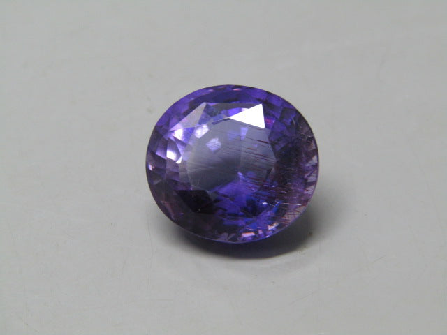 Natural Amethyst Quartz 17.15 Ct Kathela Report No. CSQ0044134