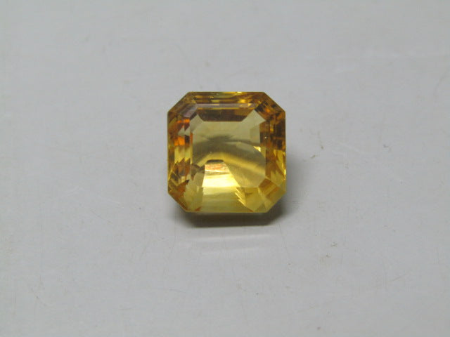 Natural Citrine 9.84 Ct Sunhela Report No. CSQ0044152