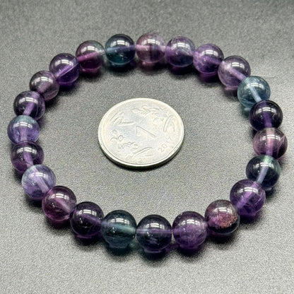 Blue John Fluorite Bracelet (Clarity & Spiritual Focus)