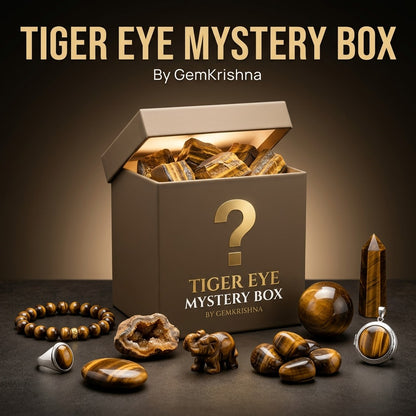 Tiger Eye Crystal Mystery Box (Confidence and Protection)