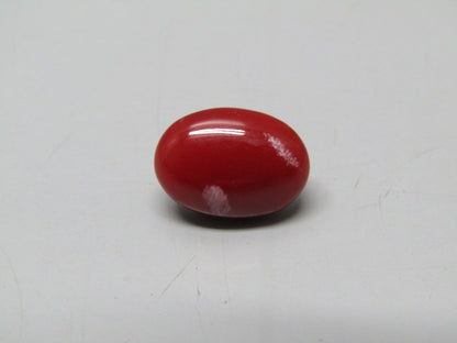 Natural Coral 5.78 Ct Japani Moonga Report No. CSP0033696