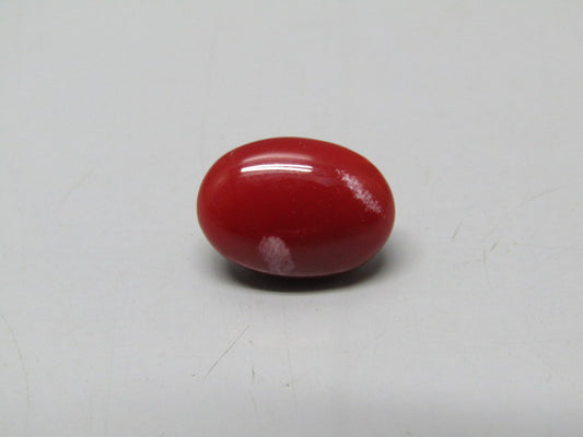 Natural Coral 5.78 Ct Japani Moonga Report No. CSP0033696