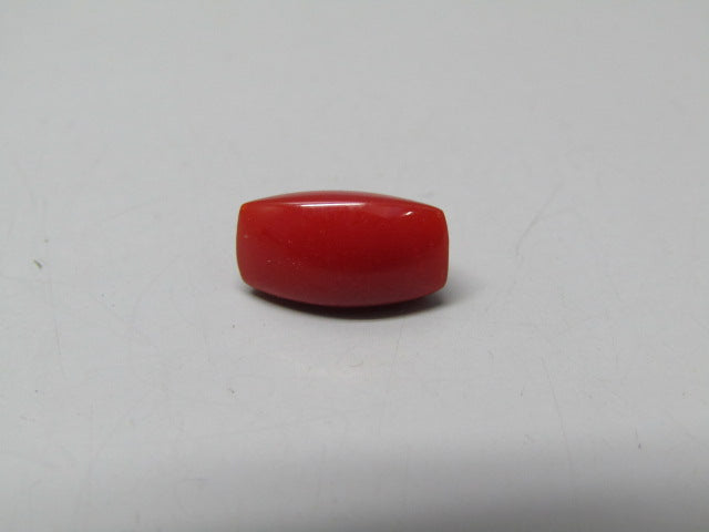 Natural Coral 3.02 Ct Japani Moonga Report No. CSP0033701