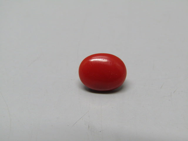 Natural Coral 1.98 Ct Japani Moonga Report No. CSP0033704