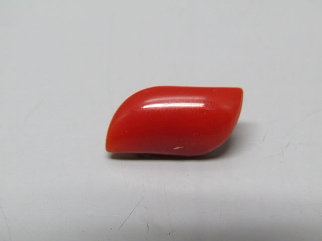 Natural Coral 4.83 Ct Japani Moonga Report No. CSP0033705