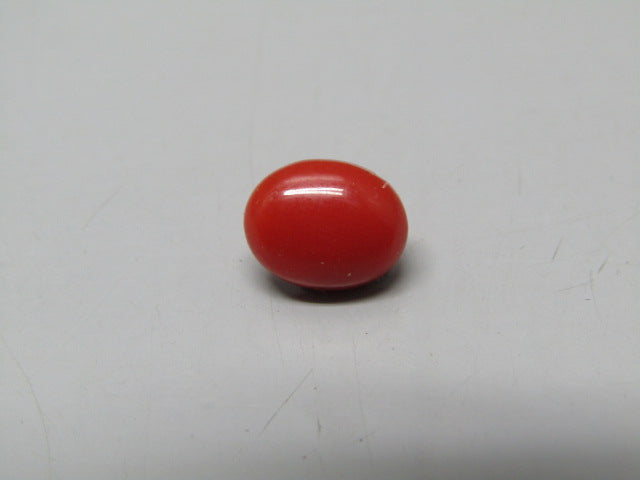 Natural Coral 2.14 Ct Japani Moonga Report No. CSP0033707