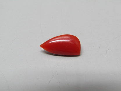 Natural Coral 1.43 Ct Japani Moonga Report No. CSP0033708