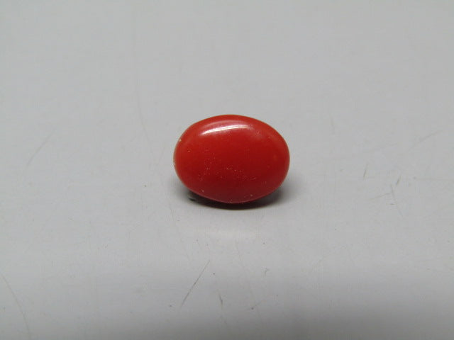 Natural Coral 1.77 Ct Japani Moonga Report No. CSP0033710