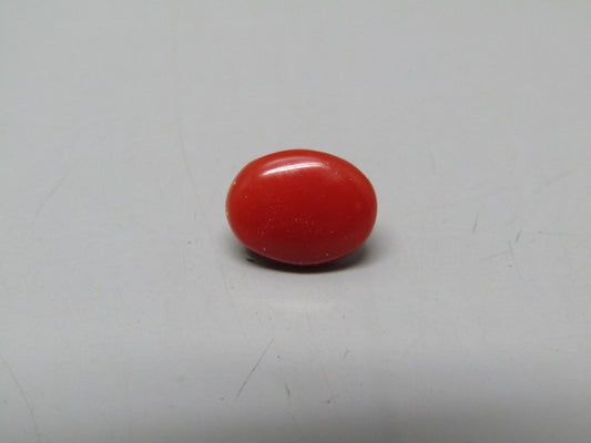 Natural Coral 1.77 Ct Japani Moonga Report No. CSP0033710