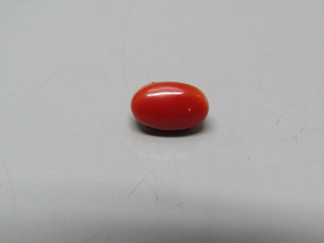 Natural Coral 1.48 Ct Japani Moonga Report No. CSP0033714