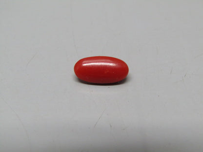 Natural Coral 1.15 Ct Japani Moonga Report No. CSP0033715