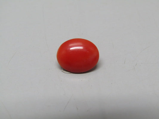 Natural Coral 1.81 Ct Japani Moonga Report No. CSP0033716