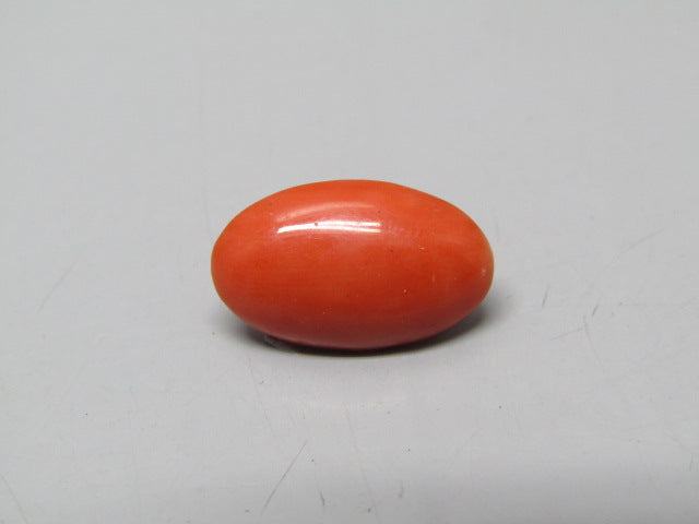 Natural Coral 5.06 Ct Japani Moonga Report No. CSP0033719