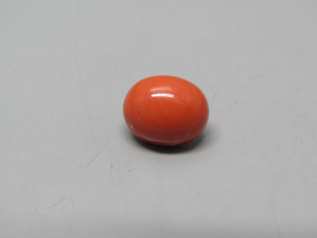 Natural Coral 3.62 Ct Japani Moonga Report No. CSP0033723