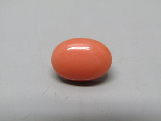 Natural Coral 5.46 Ct Japani Moonga Report No. CSP0033726