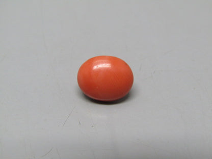 Natural Coral 2.42 Ct Japani Moonga Report No. CSP0033781