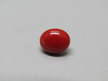 Natural Coral 3.42 Ct Japani Moonga Report No. CSP0033797