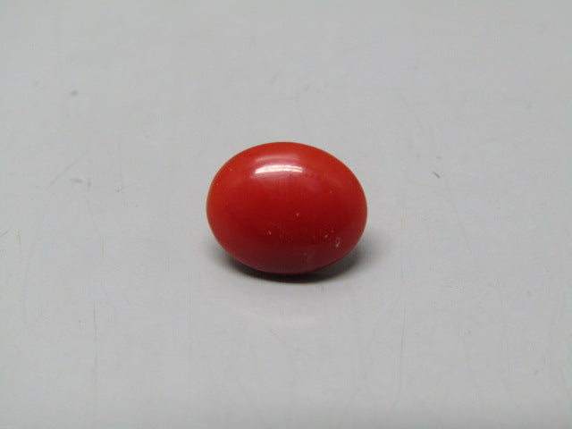 Natural Coral 2.4 Ct Japani Moonga Report No. CSP0033799