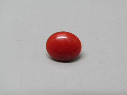 Natural Coral 2.4 Ct Japani Moonga Report No. CSP0033799