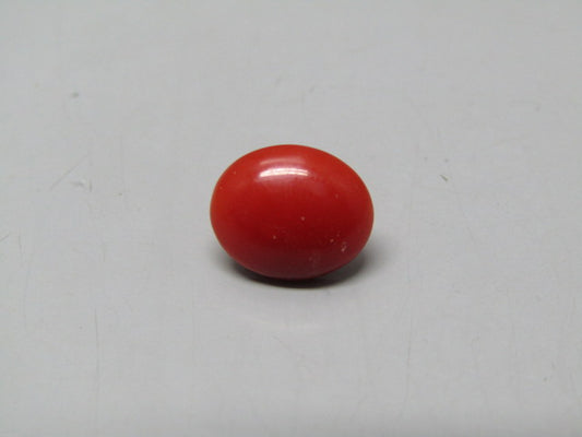 Natural Coral 2.4 Ct Japani Moonga Report No. CSP0033799