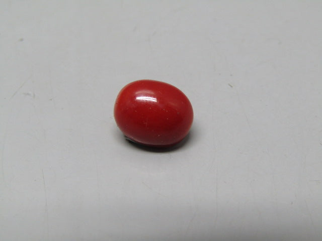 Natural Coral 2.2 Ct Japani Moonga Report No. CSP0033800
