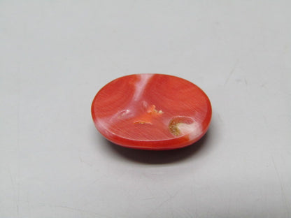 Natural Coral 7.73 Ct Japani Moonga Report No. CSP0033709